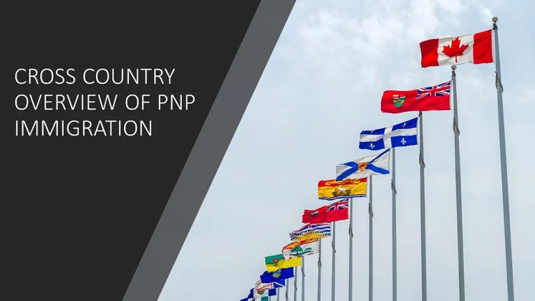 Cross Country Overview of PNP Immigration 2021