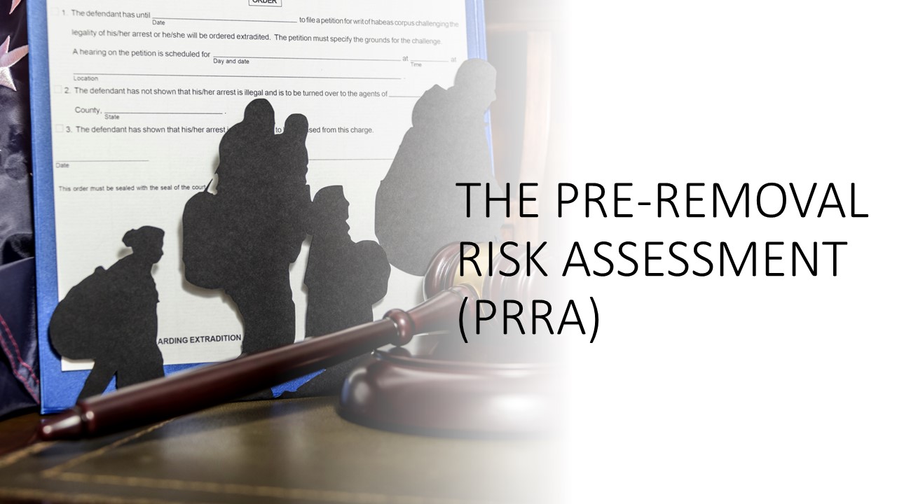 Read more about the article The Pre-Removal Risk Assessment 2024