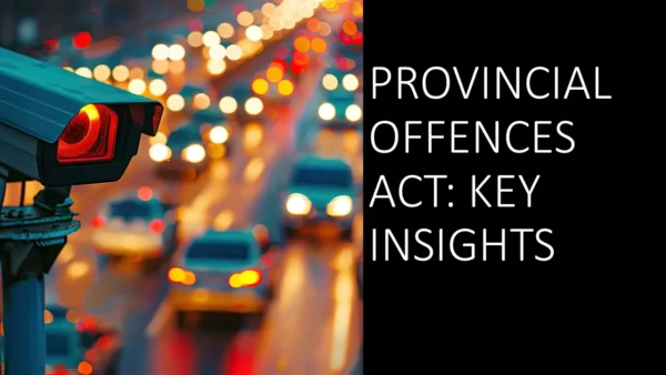 Provincial Offences Act: Key Insights 2025 (5 hours)