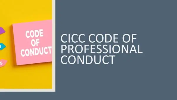 CICC Code of Professional Conduct 2026 (1 hour)