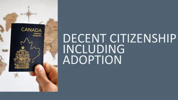 Descent Citizenship including Adoption 2026 (3 hours)
