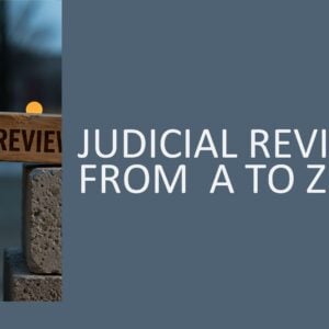 Judicial Review A to Z 2026 (4 hours)