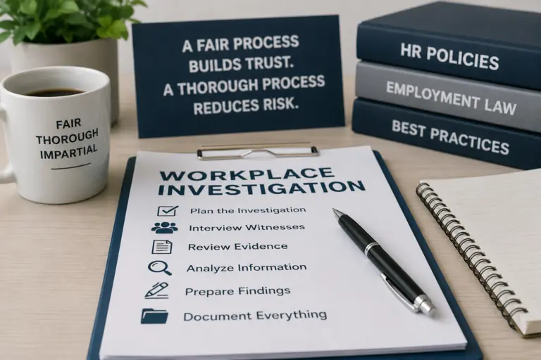 Workplace investigation