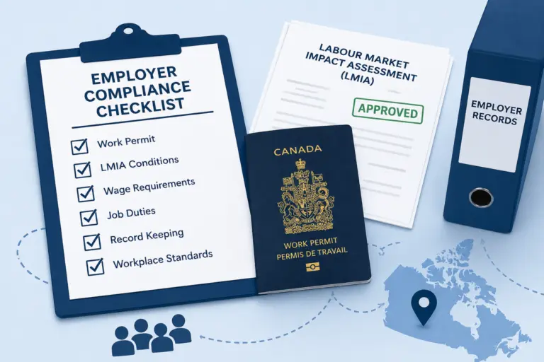 Employer compliance and Canadian work permits