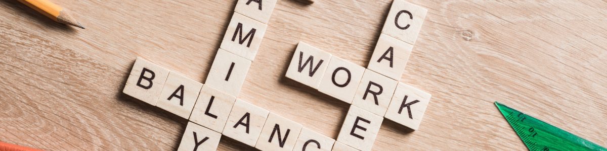 Concept of harmony and balance between work and family